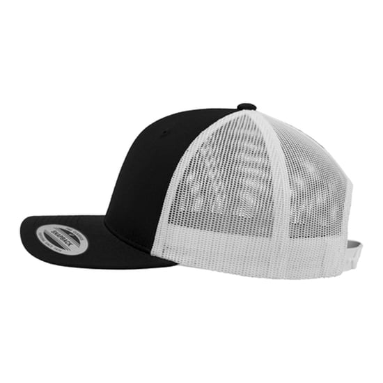 Flexfit - Trucker Cap Zweifarbig (Schwarz/Weiß) - Image 3