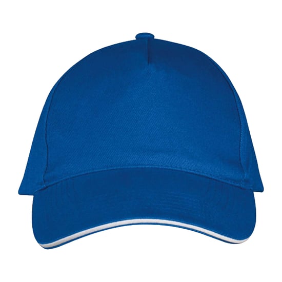 SOLS - "Long Beach" Baseball-Mütze (Königsblau/Weiß) - Image 1