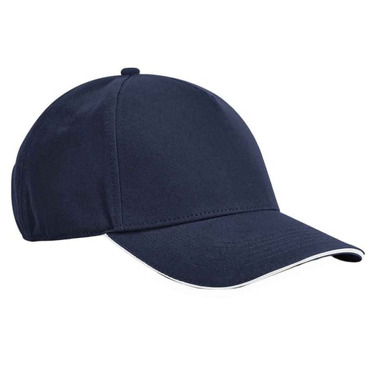 Beechfield - "EarthAware Classic" Baseball-Mütze 5 Segmente (Dunkelblau/Weiß) - Image 1