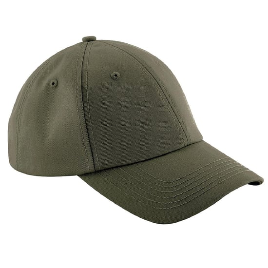 Beechfield Unisex Authentic 6 Panel Baseball Kappe (Khakigrün) - Image 1