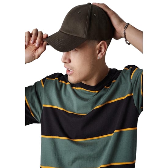 Beechfield Unisex Authentic 6 Panel Baseball Kappe (Khakigrün) - Image 3
