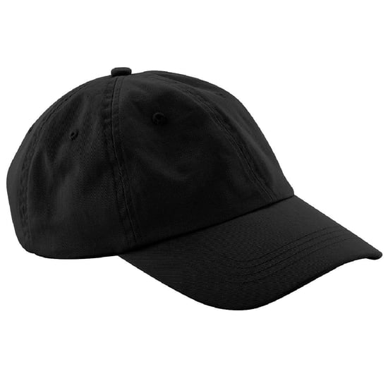 Beechfield Unisex 6 Panel Dad Kappe (Schwarz) - Image 1