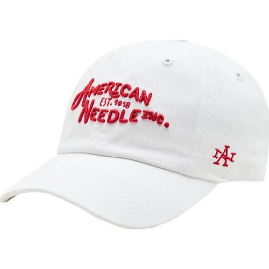 American Needle - "Ballpark" Baseball-Mütze (Weiß/Rot) - Image 1