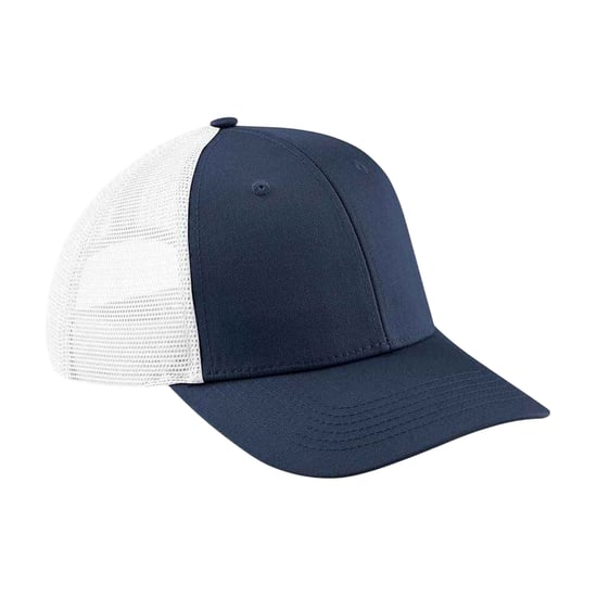 Beechfield - "Urbanwear" Trucker Cap (Marineblau/Weiß) - Image 1