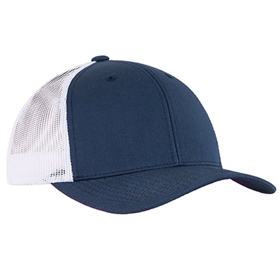 Flexfit - Trucker Cap Zweifarbig (Marineblau/Weiß) - Image 2