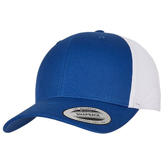 Flexfit - Trucker Cap Zweifarbig (Königsblau/Weiß) - Image 1