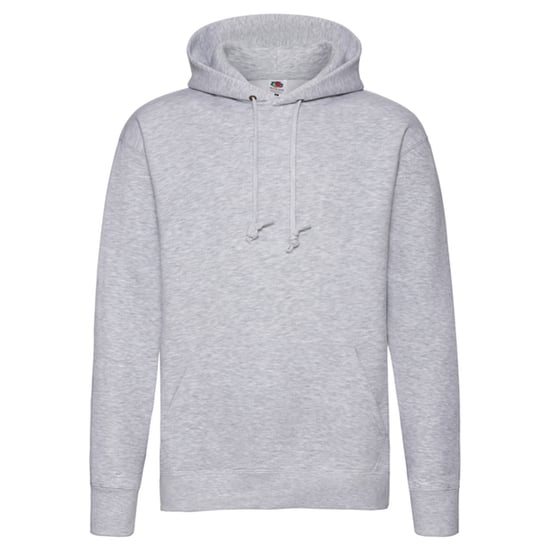 Fruit of the Loom Herren Premium Heather Hoodie (Grau meliert) - Image 1
