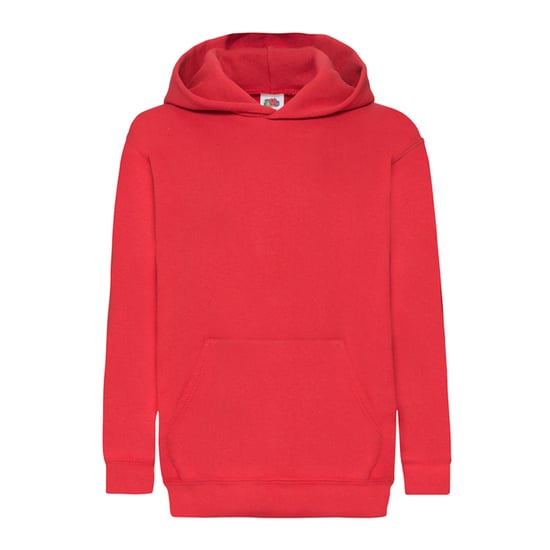 Fruit of the Loom - Kapuzenpullover für Kinder (Rot) - Image 1