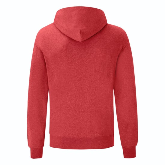 Fruit of the Loom - "Classic" Kapuzenpullover für Herren (Heide Rot) - Image 2