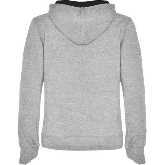 Roly - "Urban" Kapuzenpullover für Damen (Grau meliert/Schwarz) - Image 2