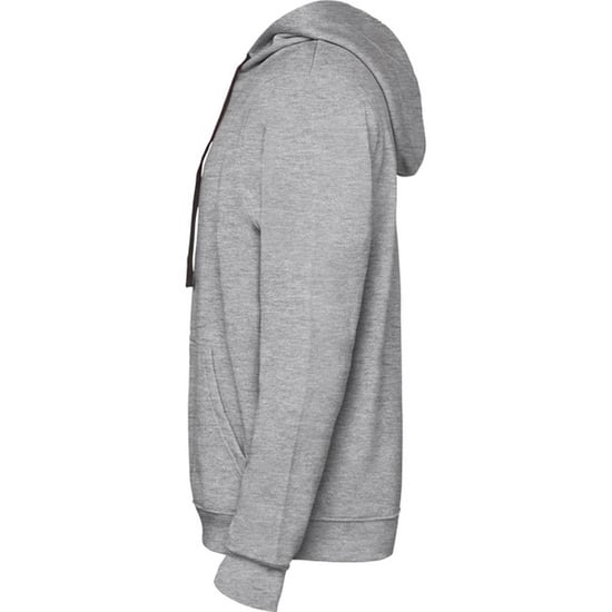 Roly - "Urban" Kapuzenpullover für Herren, meliert (Grau meliert/Schwarz) - Image 3