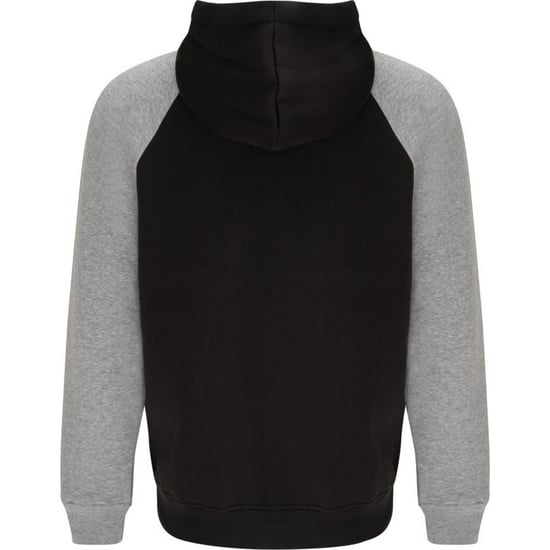 Roly - "Badet" Kapuzenpullover Zweifarbig für Herren/Damen Unisex (Schwarz/Grau meliert) - Image 2