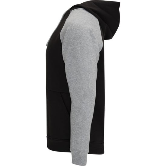 Roly - "Badet" Kapuzenpullover Zweifarbig für Herren/Damen Unisex (Schwarz/Grau meliert) - Image 3