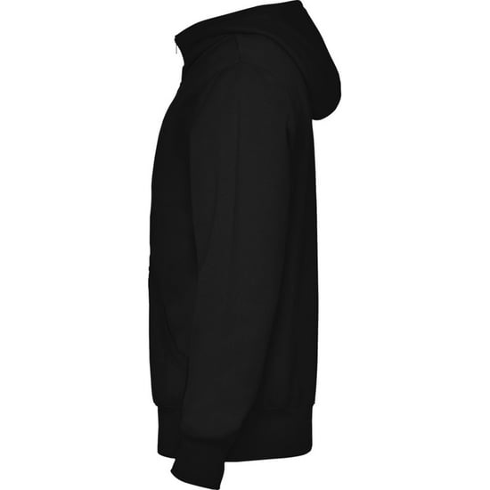 Roly - "Montblanc" Hoodie mit durchgehendem Reißverschluss für Herren (Schwarz) - Image 3