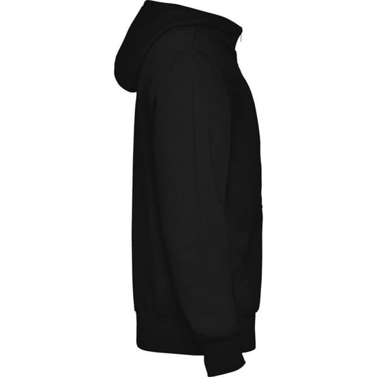 Roly - "Montblanc" Hoodie mit durchgehendem Reißverschluss für Herren (Schwarz) - Image 4