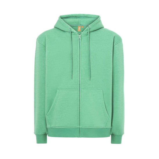 JHK - "Fuji" Hoodie mit durchgehendem Reißverschluss für Herren/Damen Unisex (Eukalyptus) - Image 1