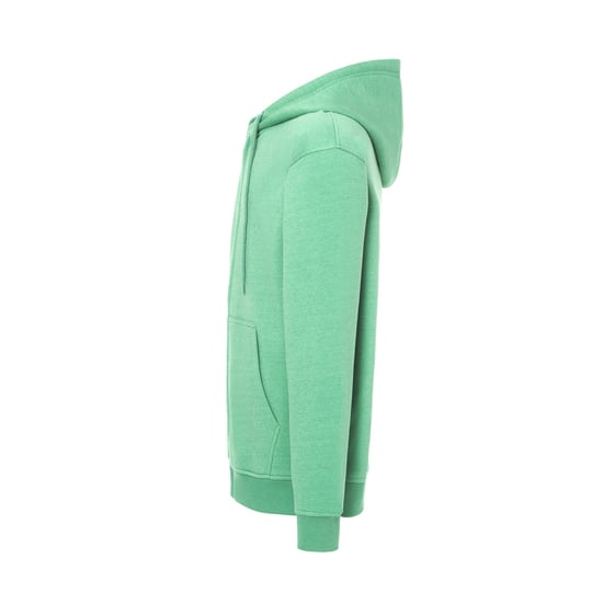JHK - "Fuji" Hoodie mit durchgehendem Reißverschluss für Herren/Damen Unisex (Eukalyptus) - Image 3