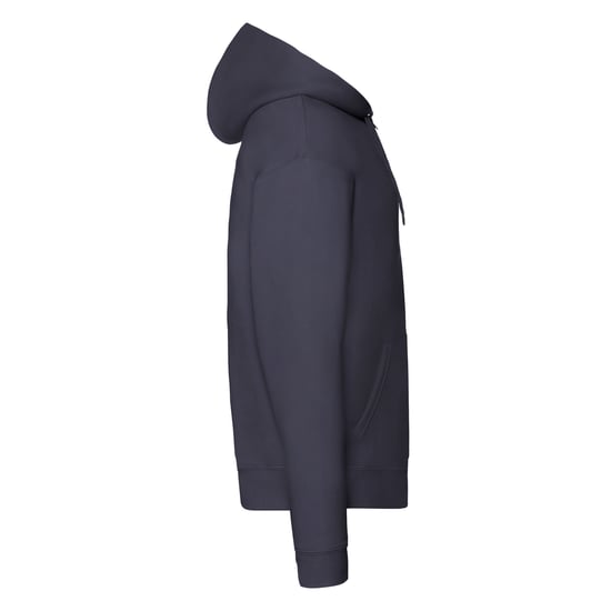 Fruit of the Loom - "Premium" Hoodie mit durchgehendem Reißverschluss für Herren (Marineblau) - Image 3