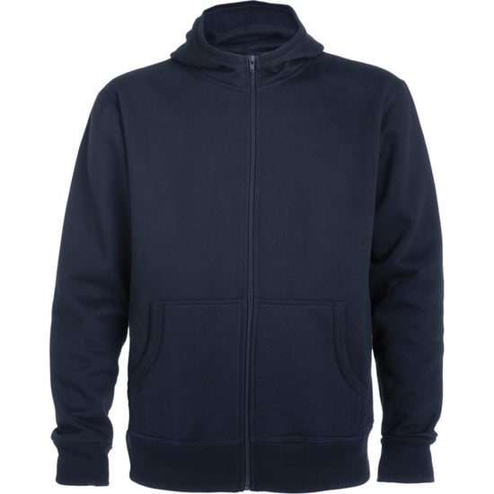 Roly - "Montblanc" Hoodie mit durchgehendem Reißverschluss für Herren (Marineblau) - Image 1