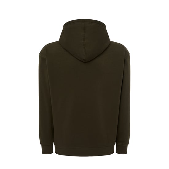 JHK - Hoodie mit durchgehendem Reißverschluss für Herren/Damen Unisex (Khaki) - Image 2