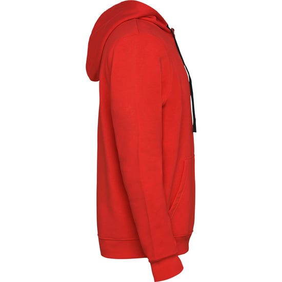 Roly - "Urban" Kapuzenpullover für Kinder (Rot/Schwarz) - Image 4