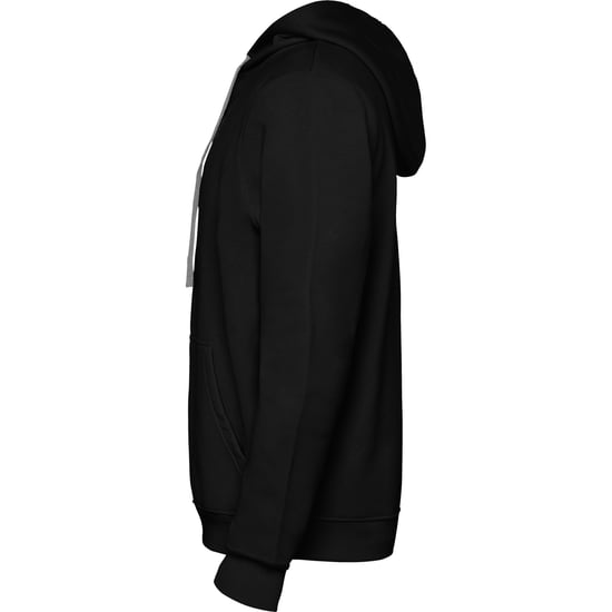 Roly - "Urban" Kapuzenpullover für Kinder (Schwarz/Grau meliert) - Image 3