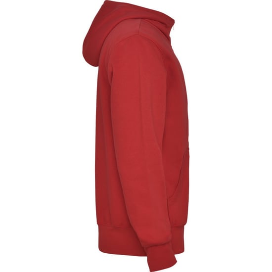 Roly - "Montblanc" Hoodie mit durchgehendem Reißverschluss für Herren (Rot) - Image 4