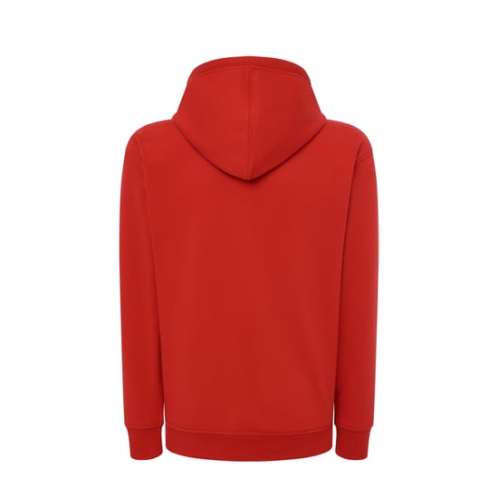JHK - Hoodie mit durchgehendem Reißverschluss für Herren/Damen Unisex (Rot) - Image 2