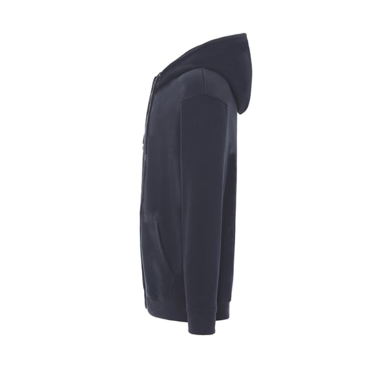 JHK - "Fuji" Hoodie mit durchgehendem Reißverschluss für Herren/Damen Unisex (Marineblau) - Image 3