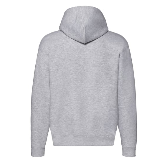 Fruit of the Loom - "Premium" Hoodie mit durchgehendem Reißverschluss für Herren (Grau meliert) - Image 2