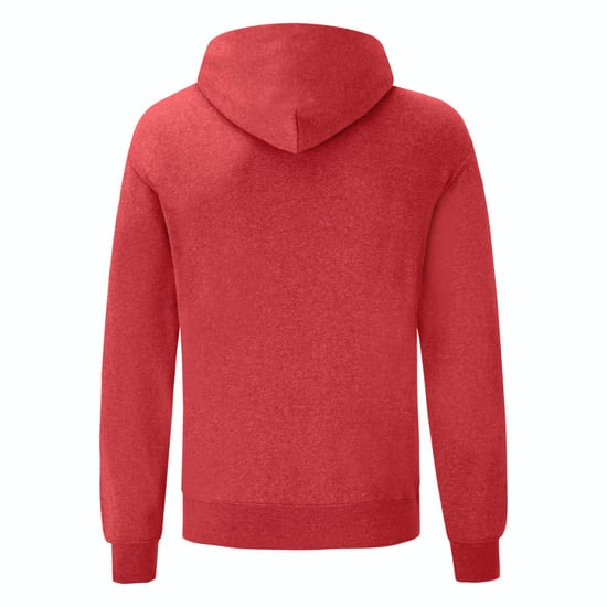 Fruit of the Loom - "Classic" Kapuzenpullover mit Kapuze für Herren (Heide Rot) - Image 2