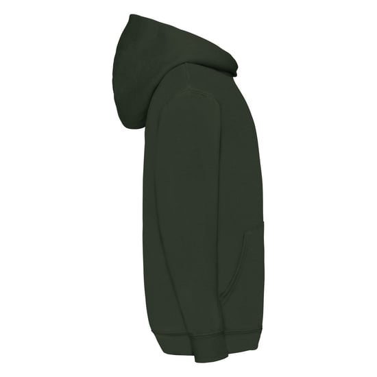 Fruit of the Loom - "Classic 260" Kapuzenpullover für Kinder (Flaschengrün) - Image 3
