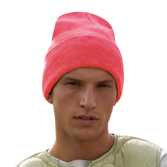 Beechfield Unisex Strickmütze für Erwachsene (Koralle) - Image 3