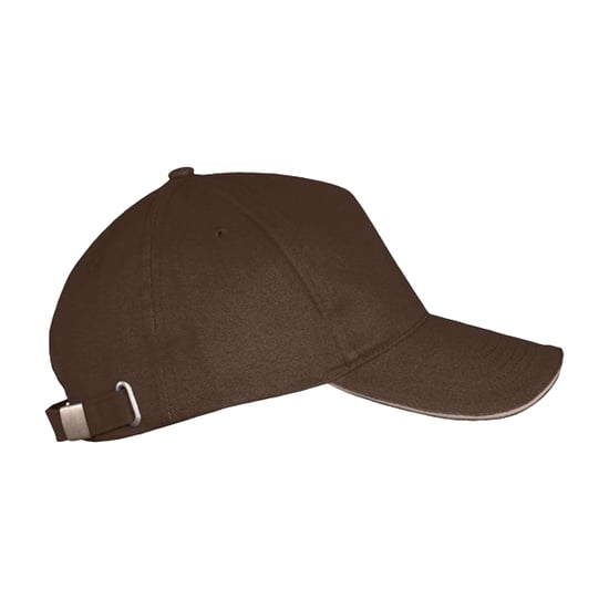SOLS - "Long Beach" Baseball-Mütze (Schokolade) - Image 3
