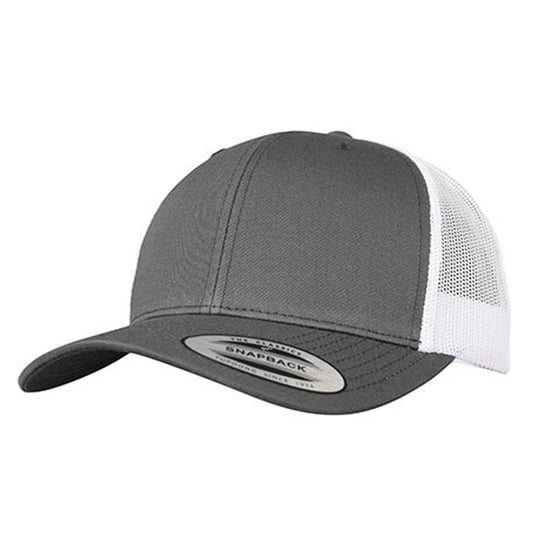 Flexfit - Trucker Cap Zweifarbig (Dunkelgrau/Weiß) - Image 1
