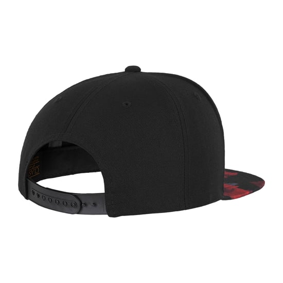 Flexfit - Snapback Mütze (Schwarz/Rot) - Image 2