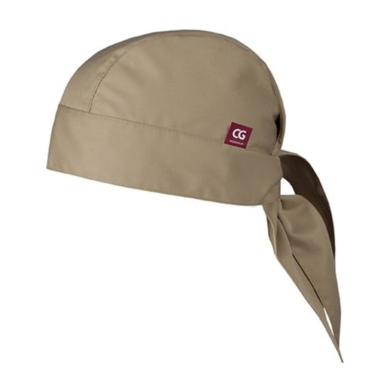 CG Workwear - "Prato Classic" Kochmütze (Khaki-Braun) - Image 1