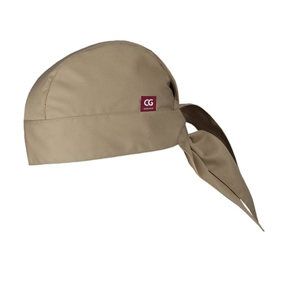 CG Workwear - "Prato Classic" Kochmütze (Khaki-Braun) - Image 2