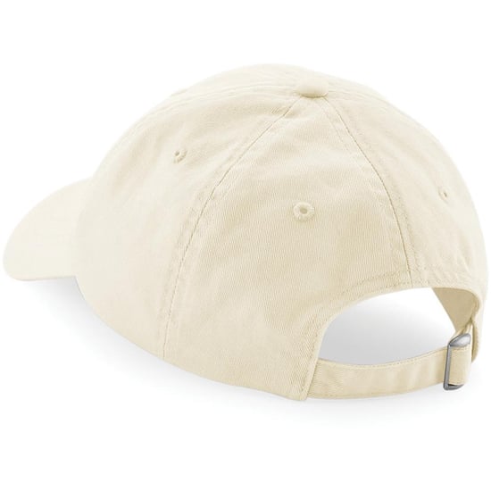 Beechfield Unisex 6 Panel Dad Kappe (Beige) - Image 2