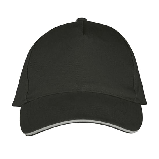 SOLS - "Long Beach" Baseball-Mütze (Dunkelgrau/Hellgrau) - Image 1