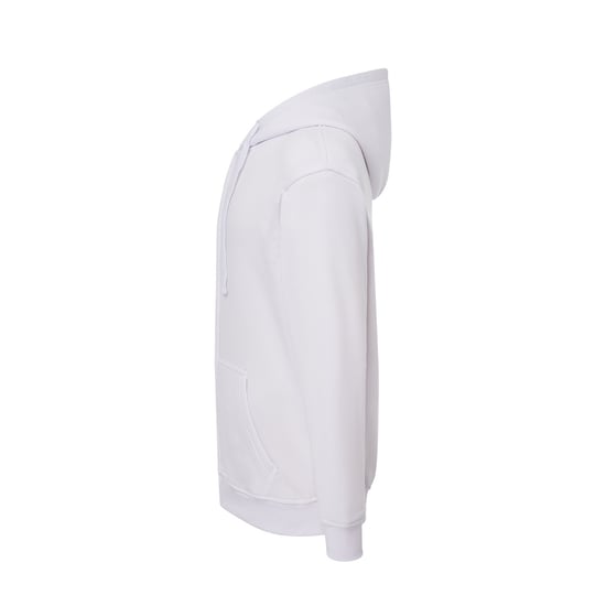 JHK - Hoodie mit durchgehendem Reißverschluss für Herren/Damen Unisex (Weiß) - Image 3