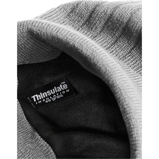 Beechfield - Mütze für Herren/Damen Unisex (Grau meliert) - Image 2