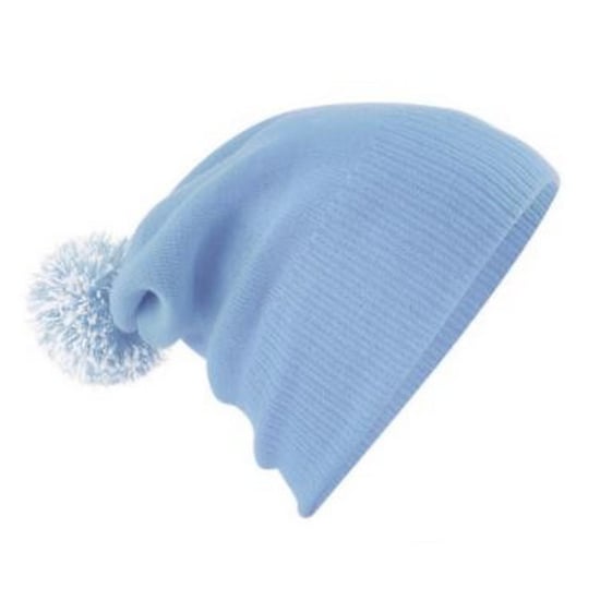 Beechfield - Mütze für Herren/Damen Unisex (Himmelblau/Weiß) - Image 2