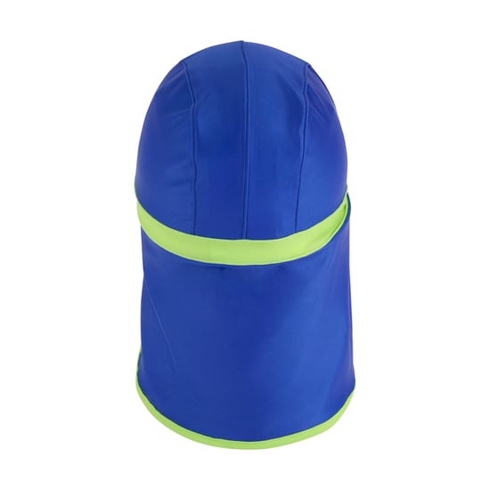 Regatta - Kappe mit Nackenschutz für Kinder (Königsblau/Leuchtend Grün) - Image 2