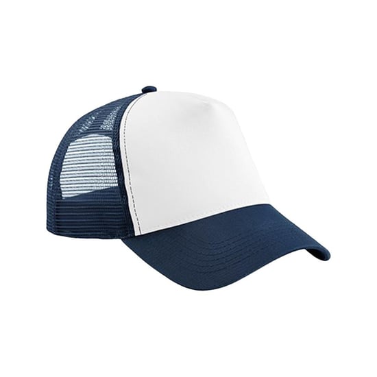 Beechfield - Trucker Cap Snapback für Kinder (Dunkelblau/Weiß) - Image 1