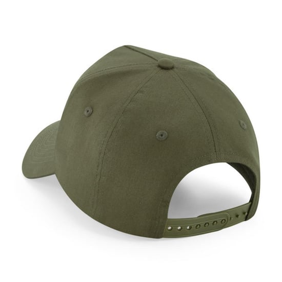 Beechfield - Baseball-Mütze Abnehmbarer Aufnäher für Herren/Damen Unisex (Militärgrün) - Image 2