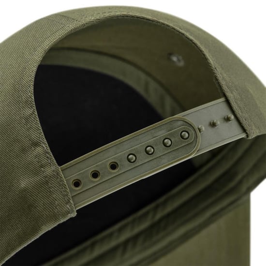 Beechfield - Baseball-Mütze Abnehmbarer Aufnäher für Herren/Damen Unisex (Militärgrün) - Image 3