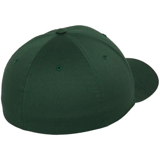 Flexfit Unisex Baseballkappe (Dunkelgrün) - Image 2