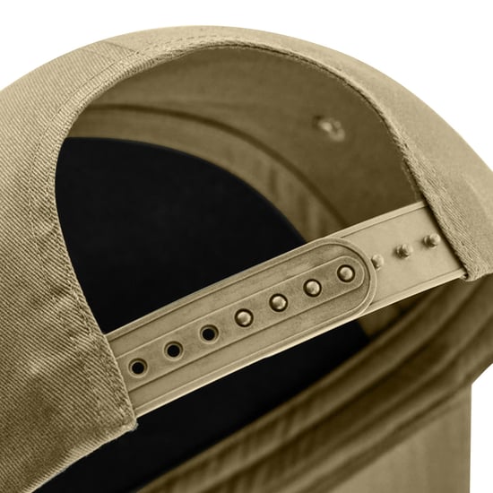 Beechfield - Baseball-Mütze Abnehmbarer Aufnäher für Herren/Damen Unisex (Sand) - Image 3