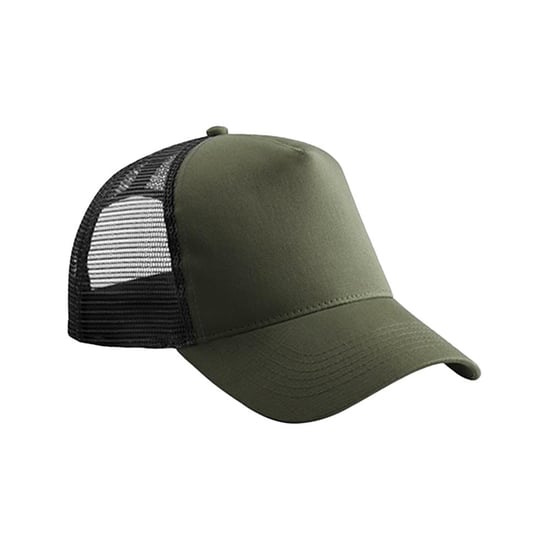 Beechfield - Trucker Cap Snapback für Kinder (Oliv/Schwarz) - Image 1